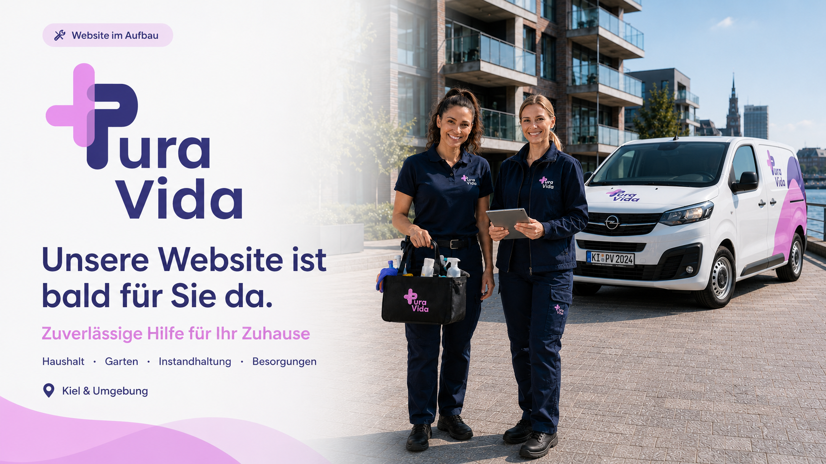 Pura Vida – Website im Aufbau
